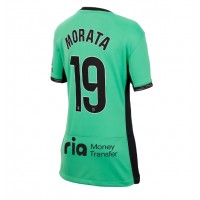 Maglie da calcio Atletico Madrid Alvaro Morata #19 Terza Maglia Femminile 2023-24 Manica Corta